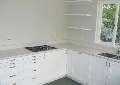 White duco kitchen